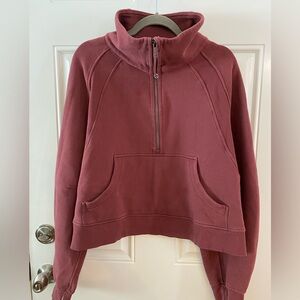 Lululemon Oversized Half Zip Funnel Neck Size M/L